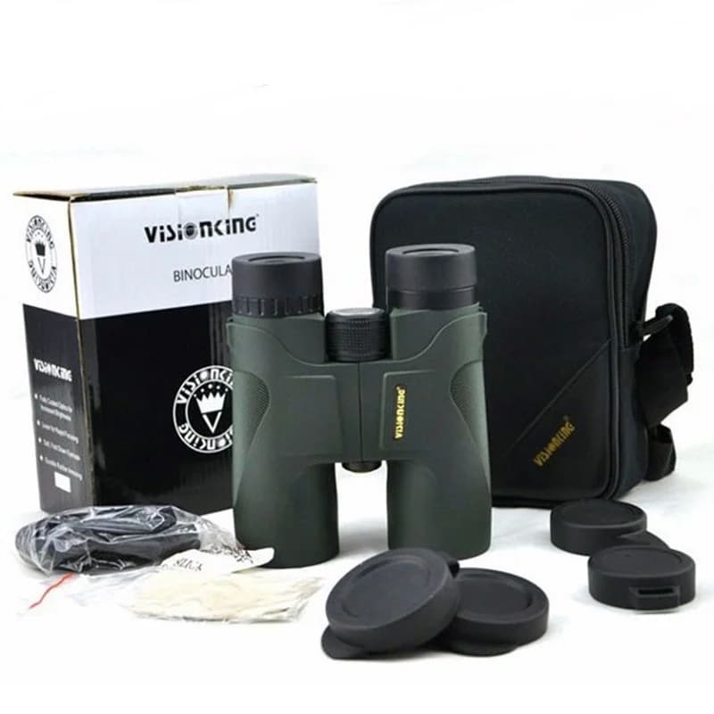 Visionking longue portée 10x42 chasse Camping jumelles BAK-4 FMC étanche puissant télescope Prismati