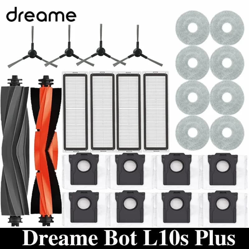 Pièces détachées et consommables pour robot aspirateur Dreame Bot L10s Plus RLL42SD : brosse princip