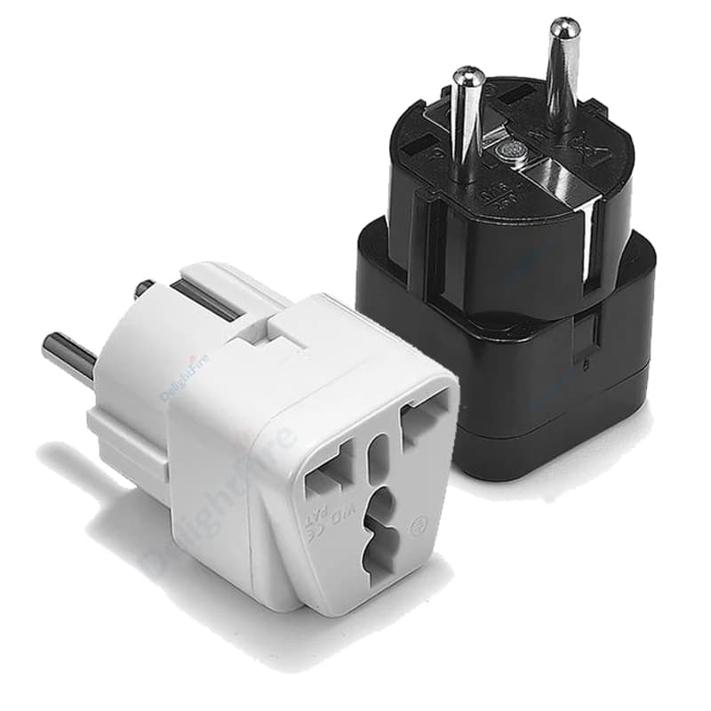 Adaptateur de prise KR multifonction universel AU UK US vers EU prise électrique Type E/F France esp