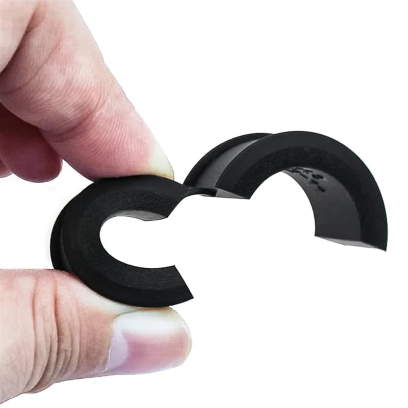 Johonneur en silicone pour guidon de vélo, pièces de vélo, adaptateur, 31.8 à 25.4, 22.2, 8 pièces