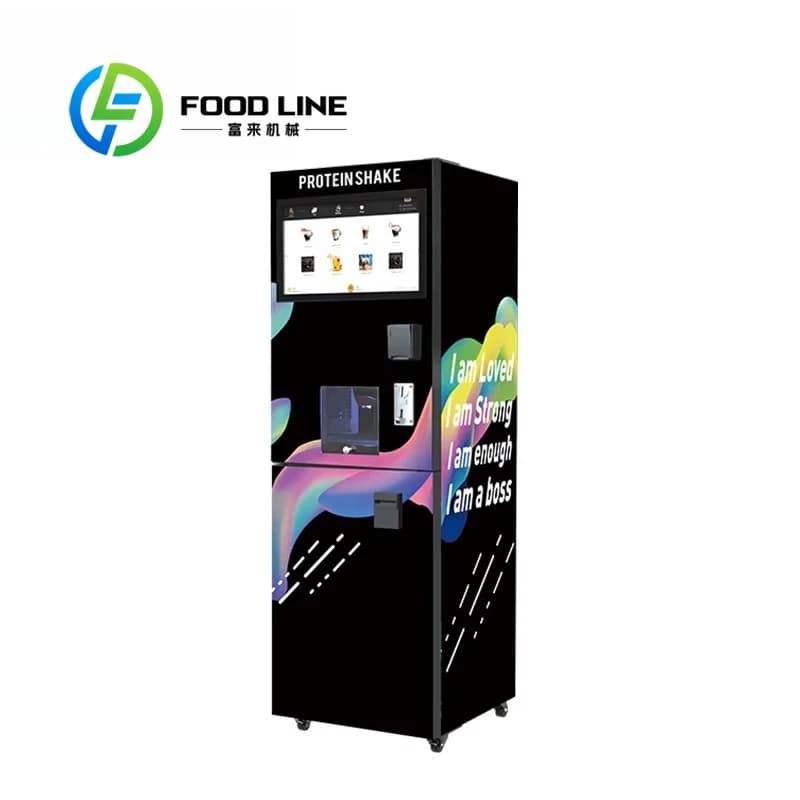 Distributeur automatique de boissons saines de distributeur automatique de Milkshake au chocolat de 