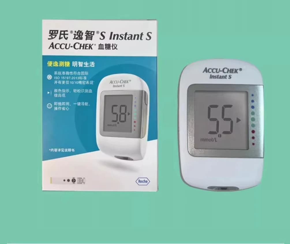 Accu Chek Instant S Lecteur de glycémie (sans bandelettes de test)