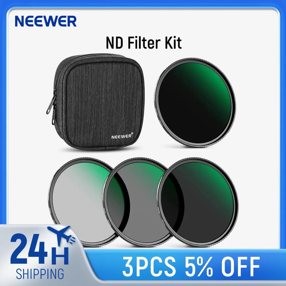 NEEPackets-Kit de filtres ND pour partenaires, ensemble de filtres de densité al, double face, 30 co