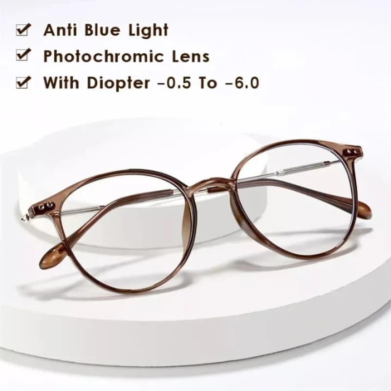 Lunettes de soleil unisexes pour l'extérieur, photosensibles, couleur changeante, Style coréen, mont