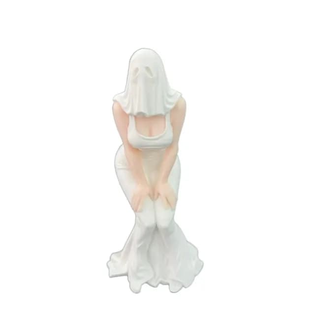 Figurine de main de fille fantôme imprimée en 3D, décoration de bureau pour chambre à coucher, objet