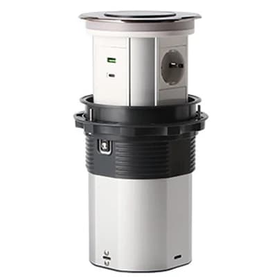 Prise de tour de levage électrique, UE, États-Unis, Brésil, Type C, USB, Brittop GNE, Hurized Pop Up