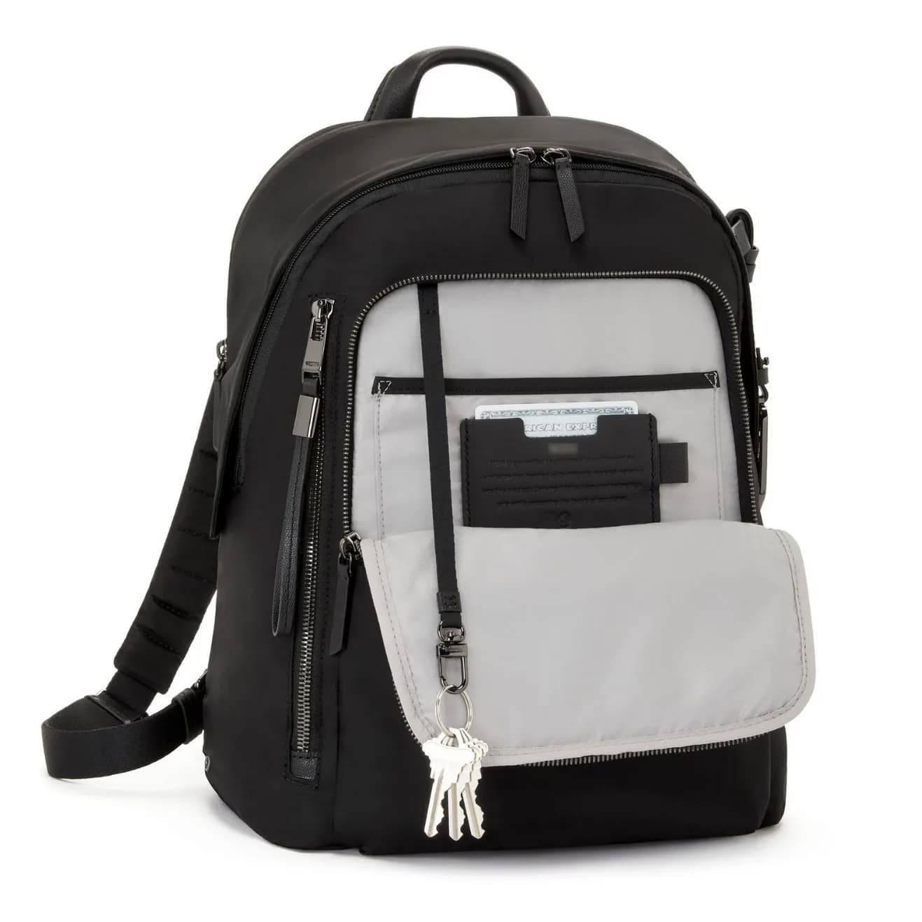 Sac à dos décontracté pour femme, en nylon balistique, pour ordinateur portable, voyage d'affaires, 