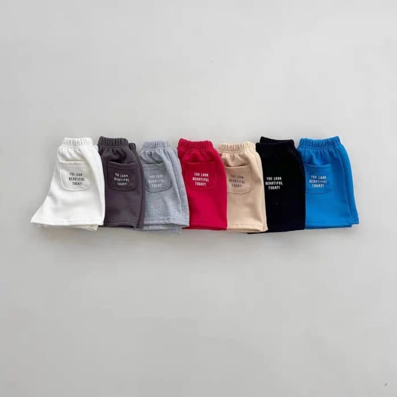 K2694 Short sportif fin d'été unisexe pour enfants, nouveau Style coréen, mode polyvalente, vêtement
