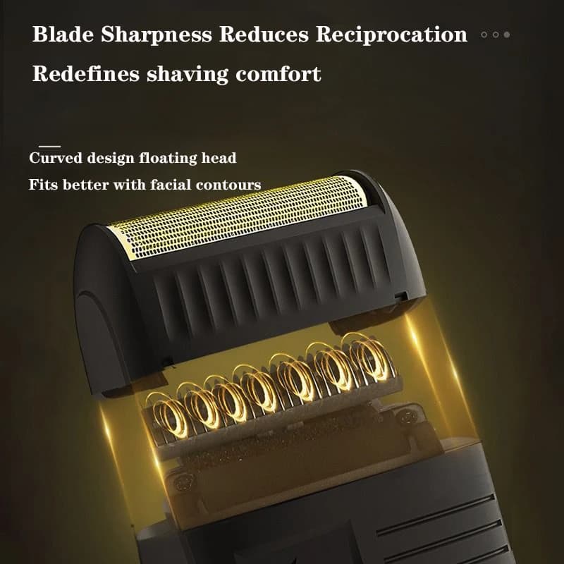 Original VGR rasoir professionnel rasoir électrique pour hommes Portable tondeuse à barbe rasoir Rec