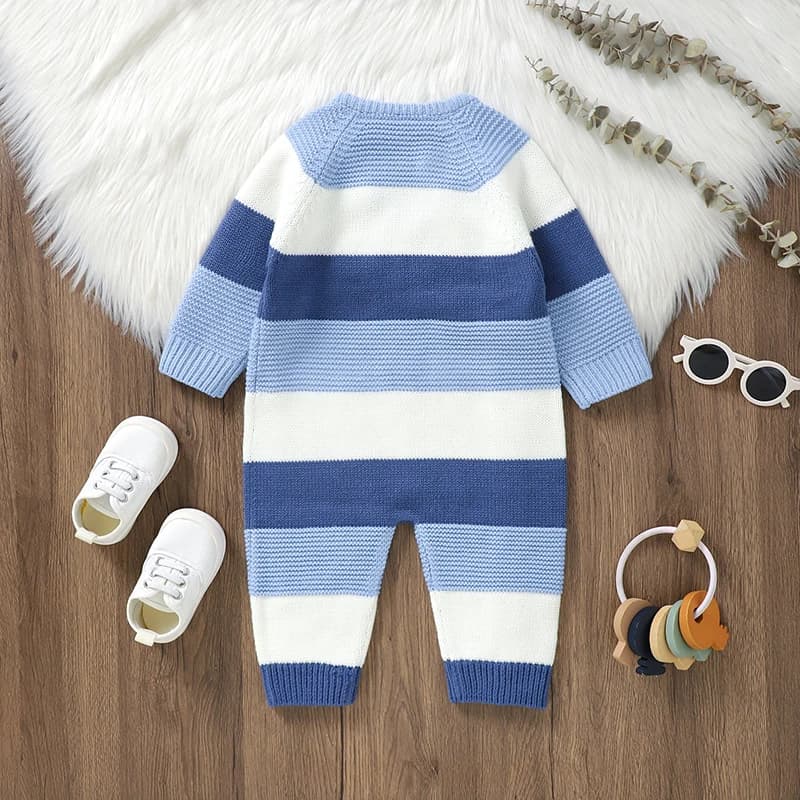 Barboteuse d'hiver pour bébé, vêtements d'automne à manches longues pour nouveau-né, garçons et fill