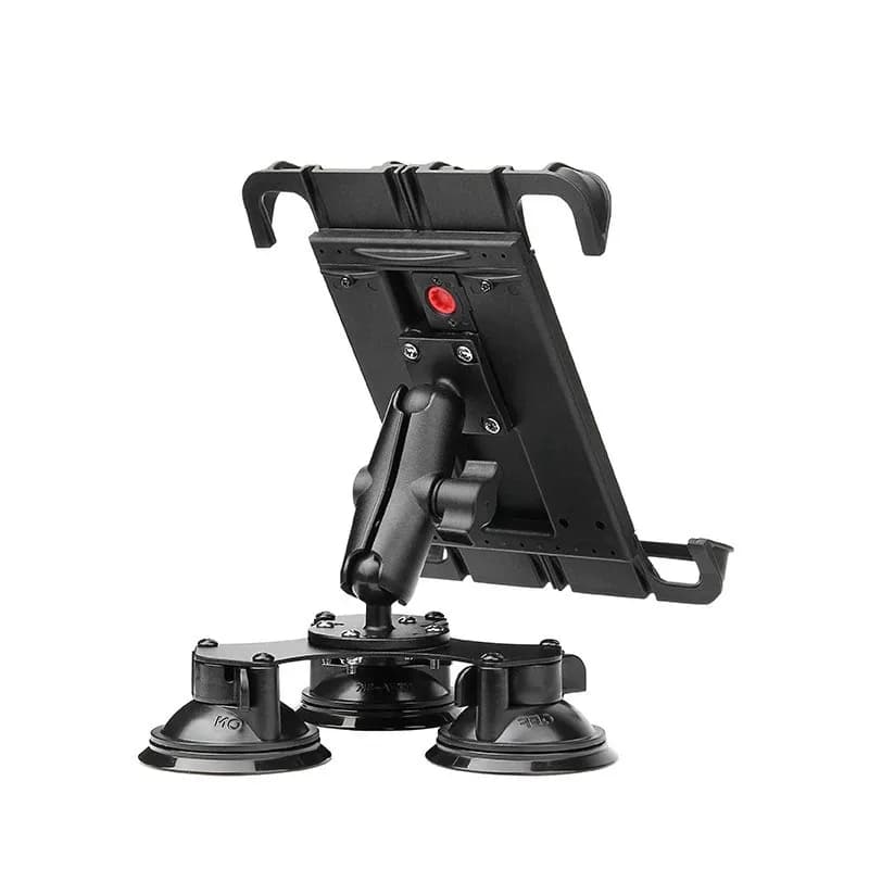 Rapduty-Support à ventouse avec tête sphérique de 1 pouce, support pour tablette et PC de grande tai