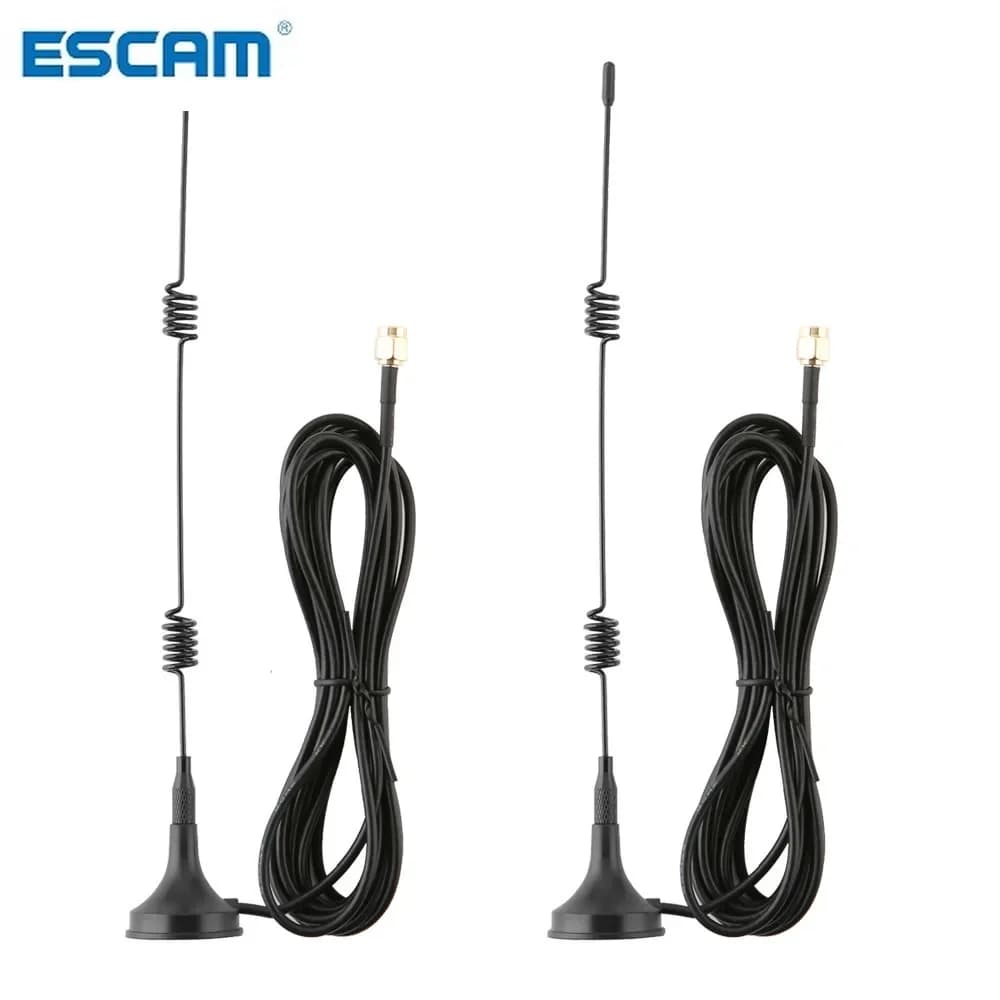ESCAM – câble d'extension d'antenne WIFI 3M 9.8ft 7dBi avec Base magnétique, réduit la distance entr