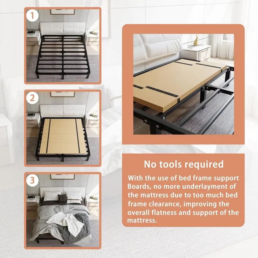 Ressort de boîte pliable, planche de beauté, lattes de support de lit, planches de lit pour sous, 60
