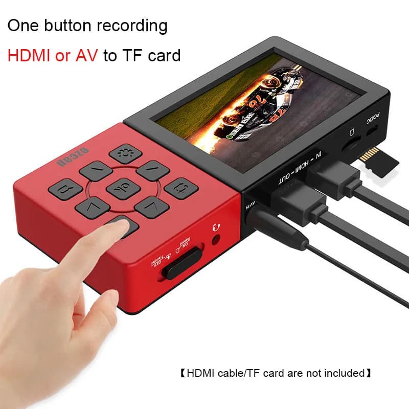 Carte de capture vidéo Ezcap273A 1080P 60FPS AV HDMI pour streaming en direct, enregistrement sur ca