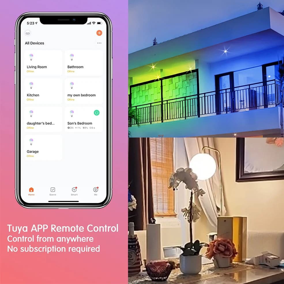 Ampoule Led Zigbee 18W 15W, 1 pièce, RGB + WW + CW E27, Tuya, Wifi, pour maison intelligente, Compat