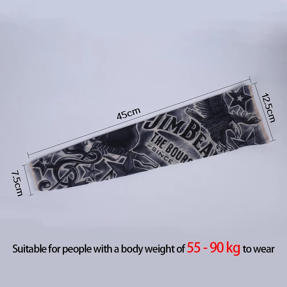 Manchons de tatouage élastiques pour hommes et femmes, 6 pièces, grande taille, cyclisme, Protection