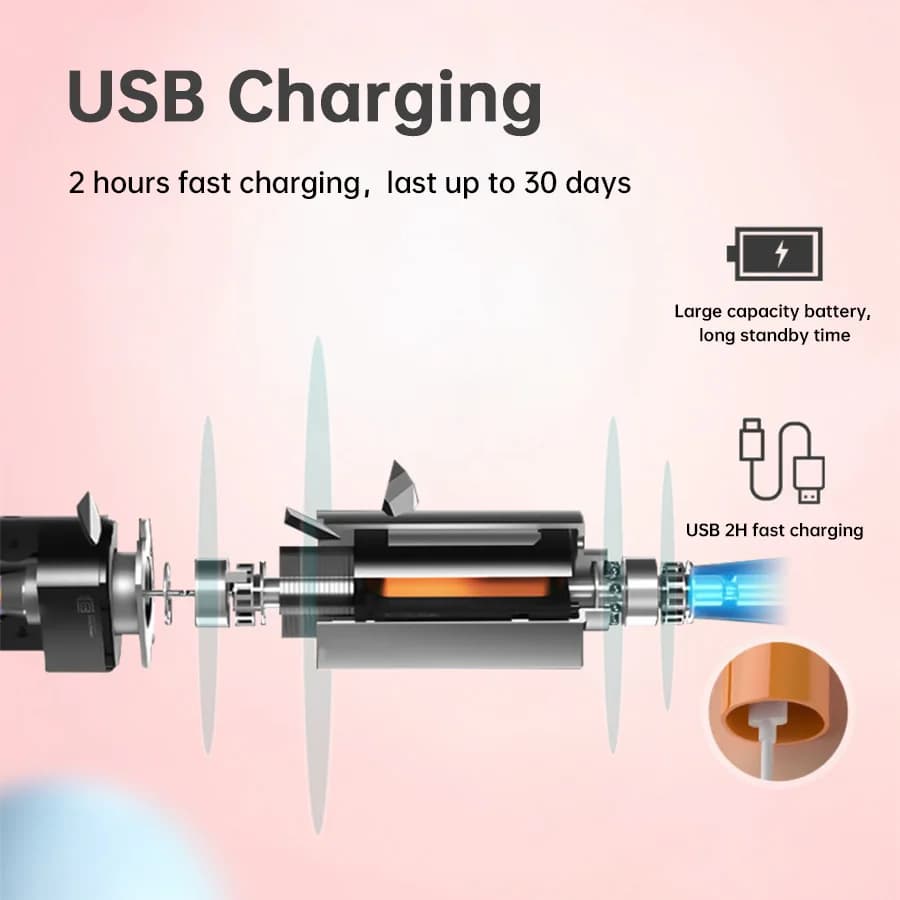 Tongwode nettoyage buccal brosses à dents électriques longue durée intelligente sans fil Rechargeabl
