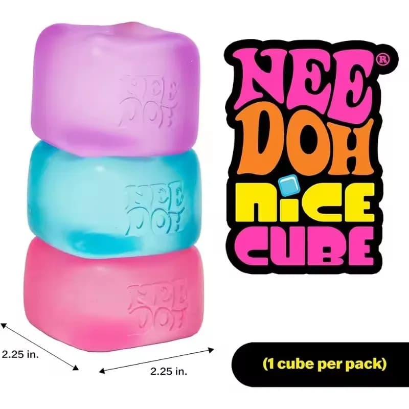 Nouveauté 2026 : Schylling Needoh Nice Cube, Jouets sensoriels, Blocs anti-stress, Puzzle anti-stres