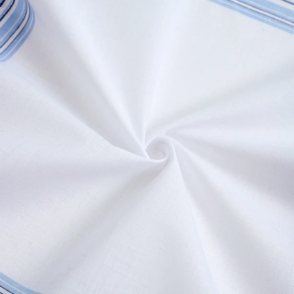 Mouchoirs en pur coton teint en fil pour hommes, mouchoirs à carreaux classiques, souvenirs du marié