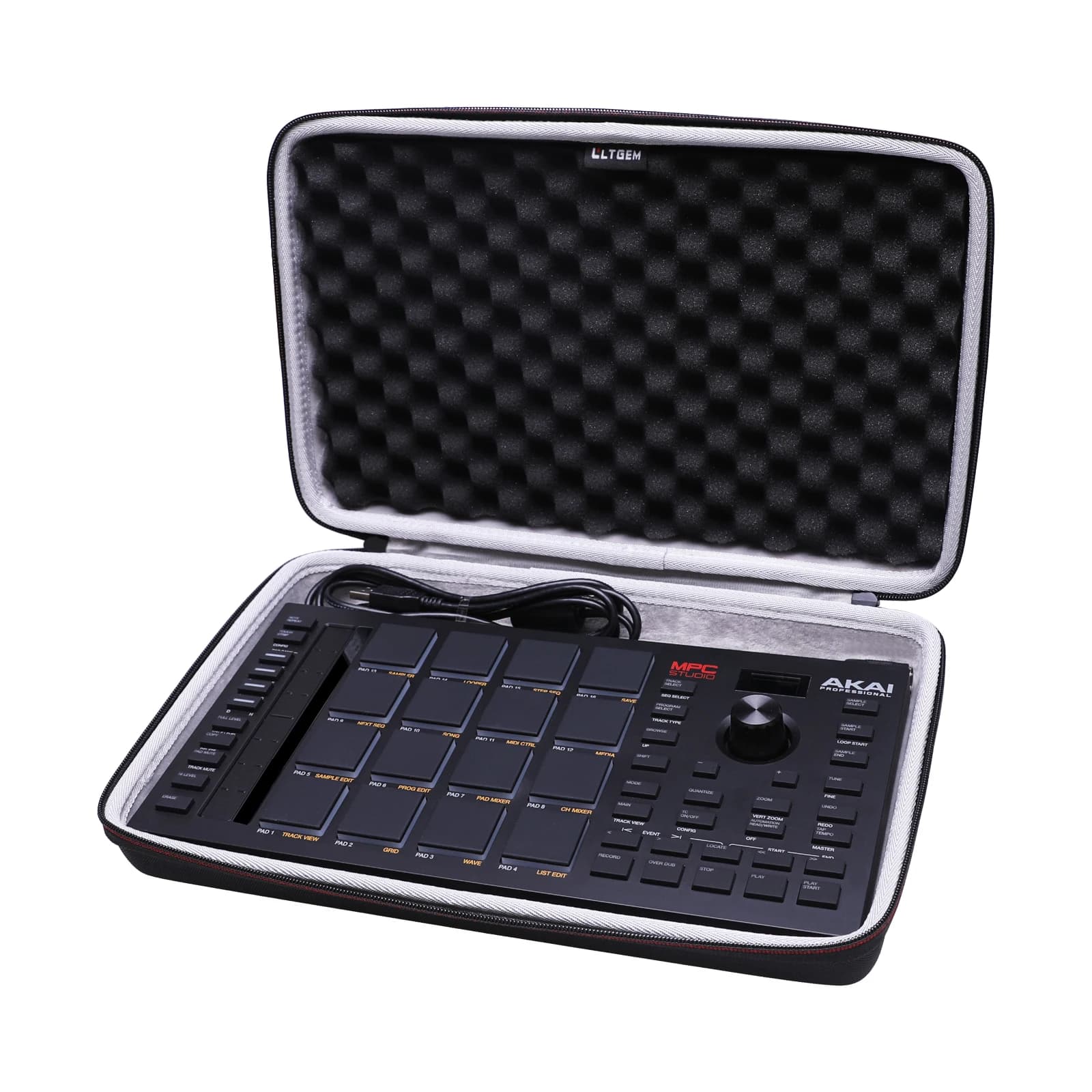 LTGEM-Étui OligHard pour Akai MPC acity I Contrmatérielle, Beat Machine, DJ Control Pulse 200, Masch