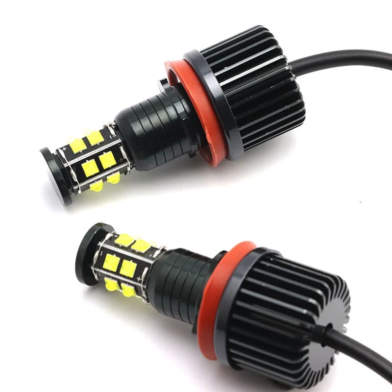 Anneau lumineux LED blanc 160W, éclairage automatique 6000K pour BMW série 3 E90 E91 LCI Xenon 2009 