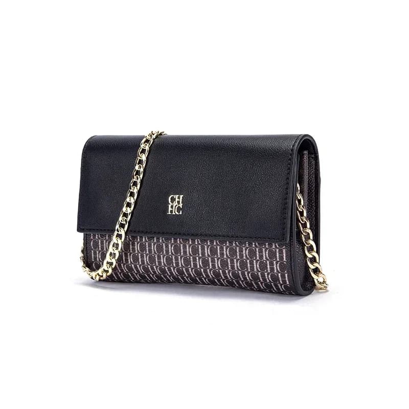 Sac à bandoulière polyvalent pour femme CH Festival Essential avec imprimé lettres, collection mode 