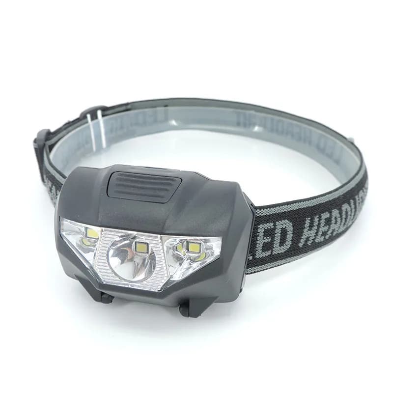 Puissant petit Phare à 3 LED Phare Tête Torche Lumière AA AAA rouge blanc lumineux Frontale petite l