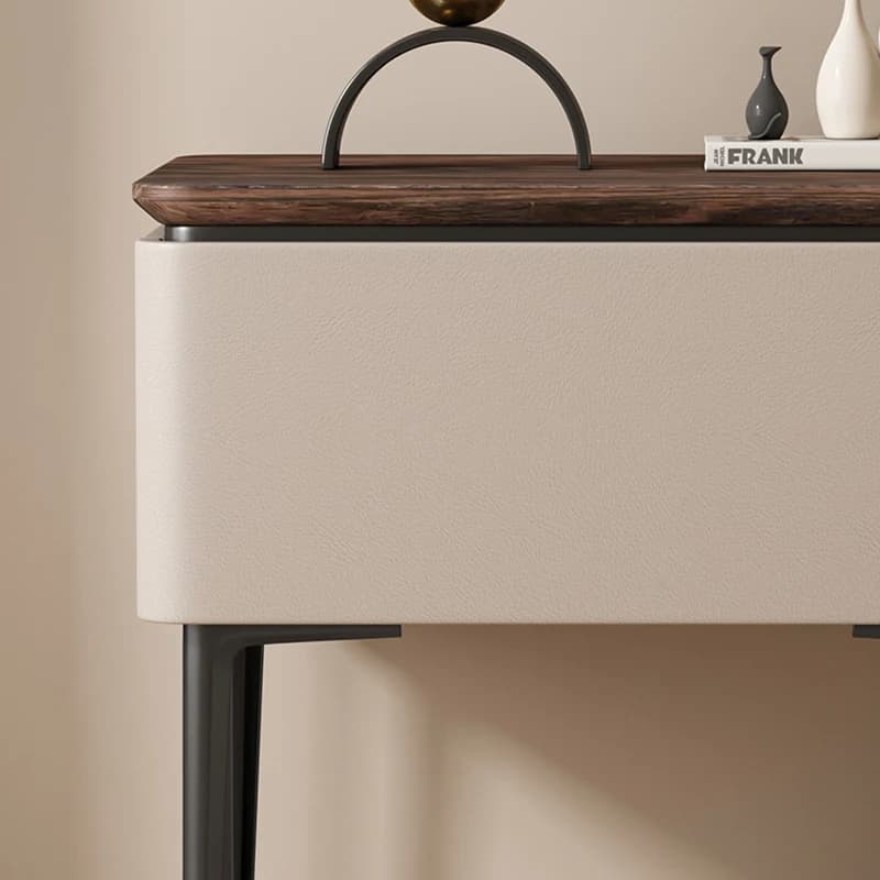 Table De chevet peu encombrante Style italien Table De chevet De luxe moderne rangement avec tiroirs