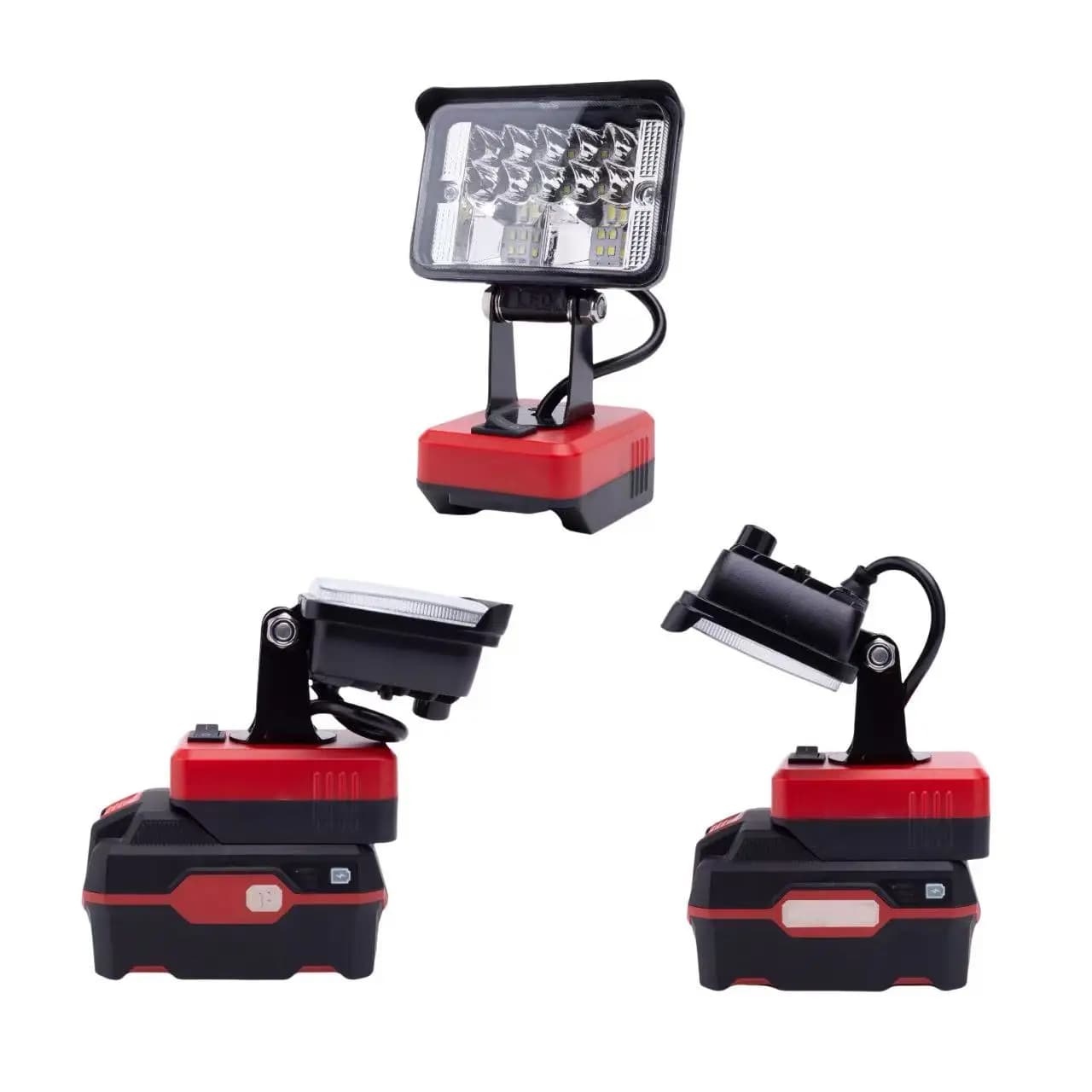 Projecteur de lampe de travail LED, lanterne Portable avec USB de Type C pour équipe Lidl Parkside X