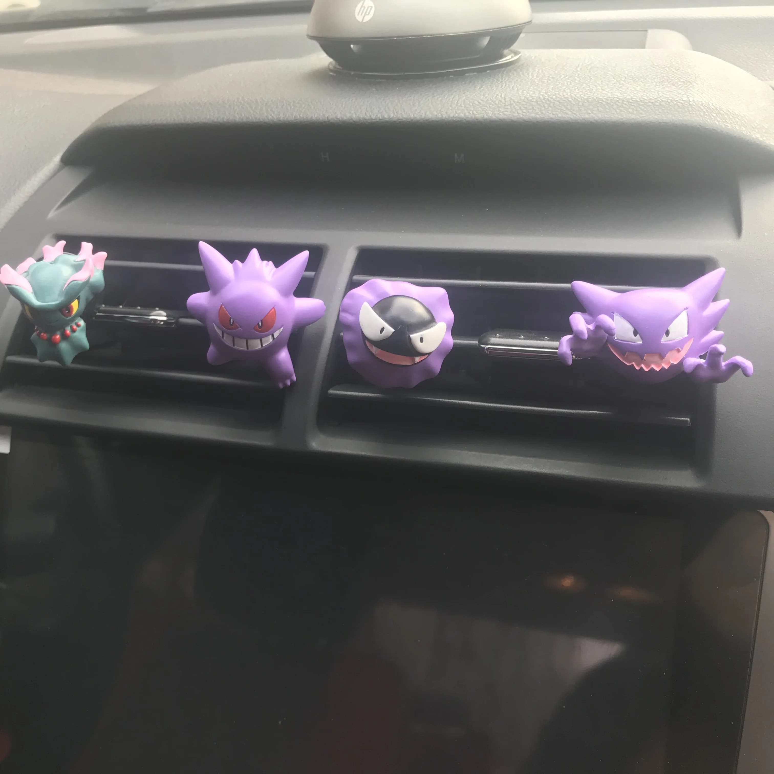 Emballage parfait fantôme Pokemon Figure voiture intérieur sortie d'air décoration Gastly Gengar Hau
