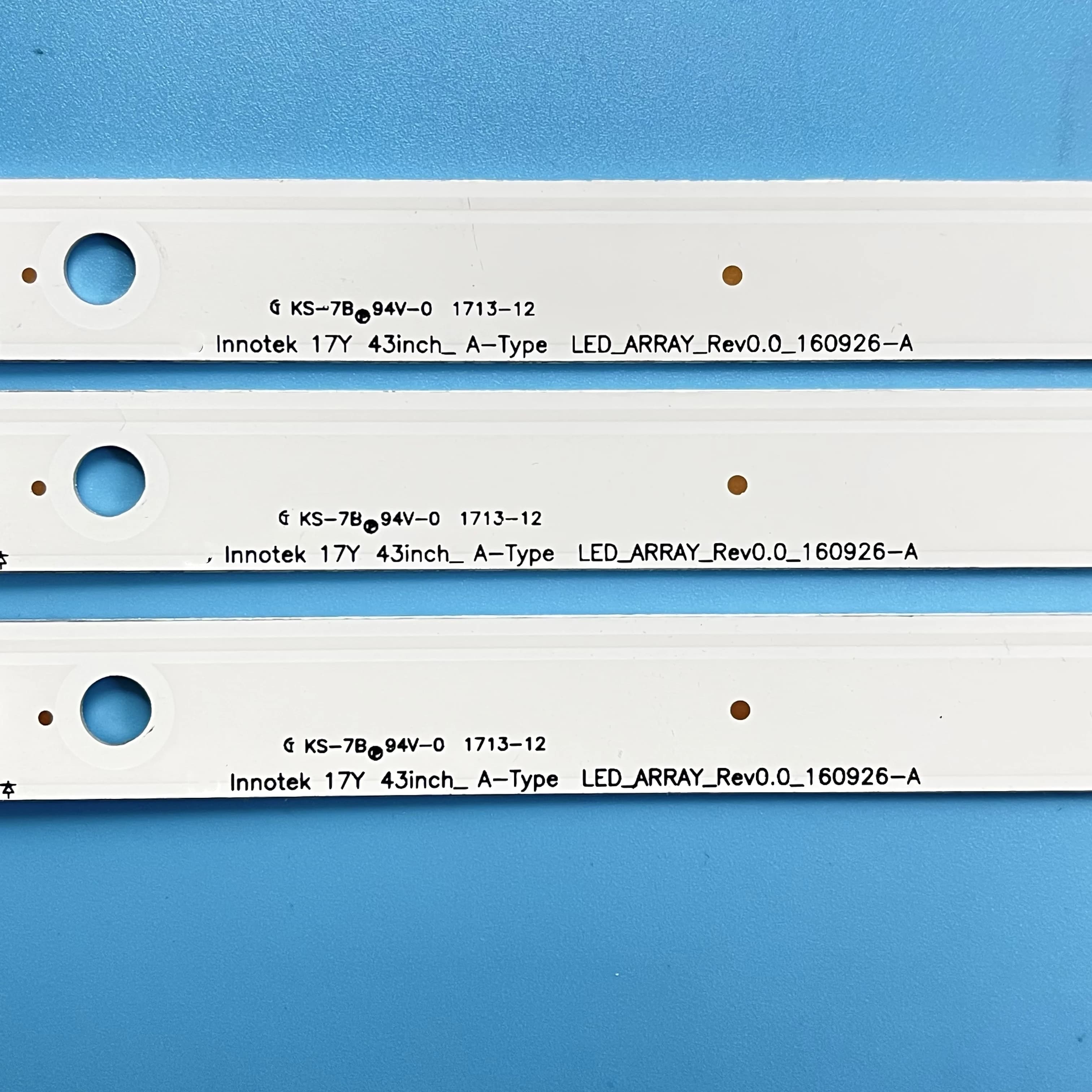 Bande de rétroéclairage LED, pour 43UJ635V 43UJ675V 43UK6300PLB 43UJ651V 43UJ634V 43UJ630V 43UJ561V 