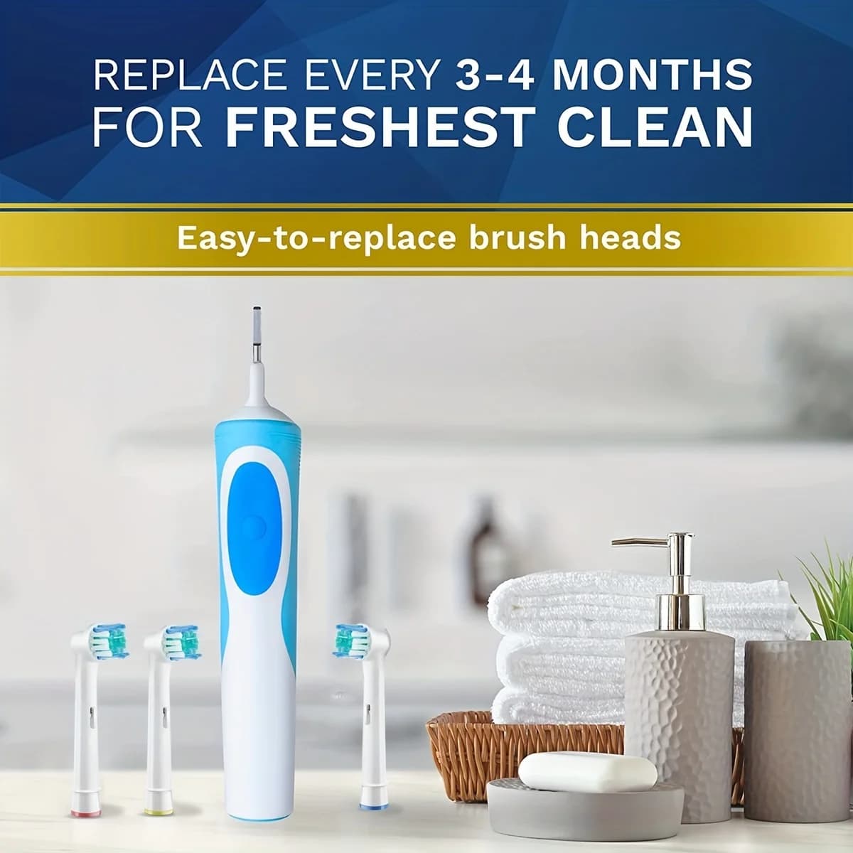 Têtes de rechange pour brosse à dents électrique Oral B Braun, 16 pièces/paquet, têtes de brosse de 