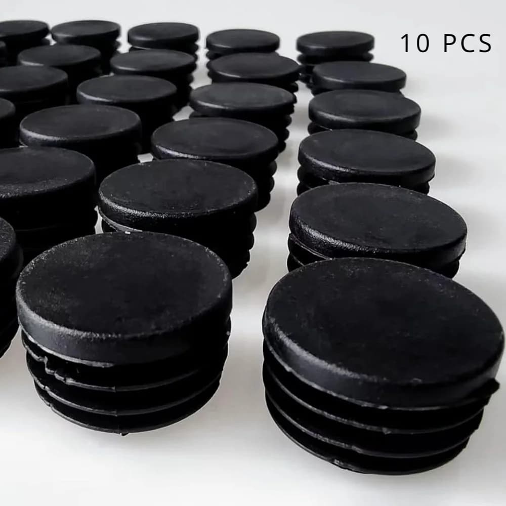 Bouchons de trou en plastique ronds, inserts pour tubes métalliques, bouchons de quincaillerie, clôt