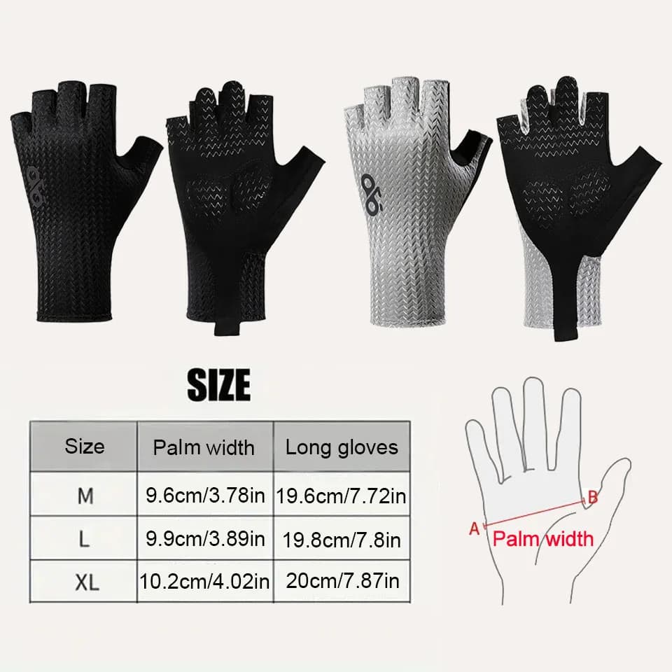 GTUBIKE gants de cyclisme courts gants sans doigts anti-dérapant vélo Lycra tissu demi doigt mitaine