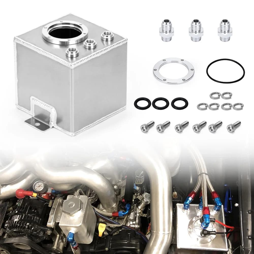 LZONE - Réservoir de surtension de carburant en aluminium BILLET 2L / Réservoir de surtension AN6 AV