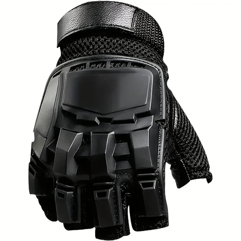 Gants thermiques sans doigts – Chauds, résistants à l'eau et améliorant la poignée pour moto, cyclis