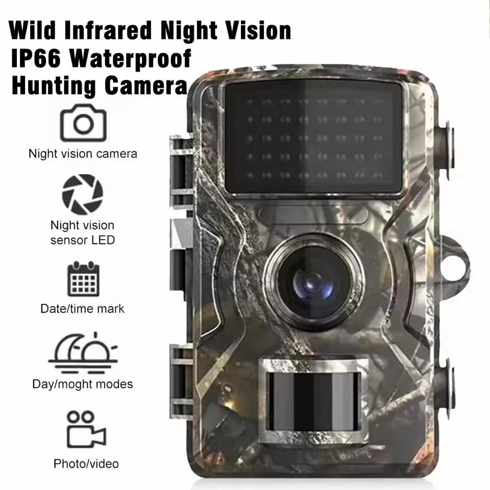 Caméra de chasse 16MP 1080P 940nm infrarouge vision nocturne détection de mouvement caméra de sécuri