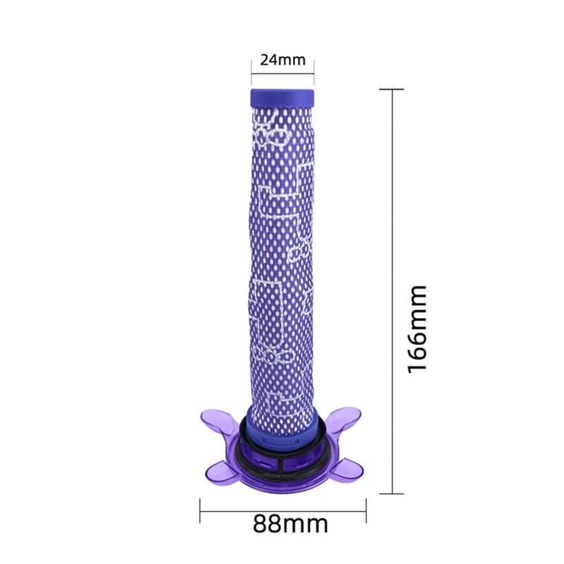 Pièces d'aspirateur à main pour Dyson V8 FOCUS MATTRESS, accessoires de filtre Hepa pré-poste, rempl