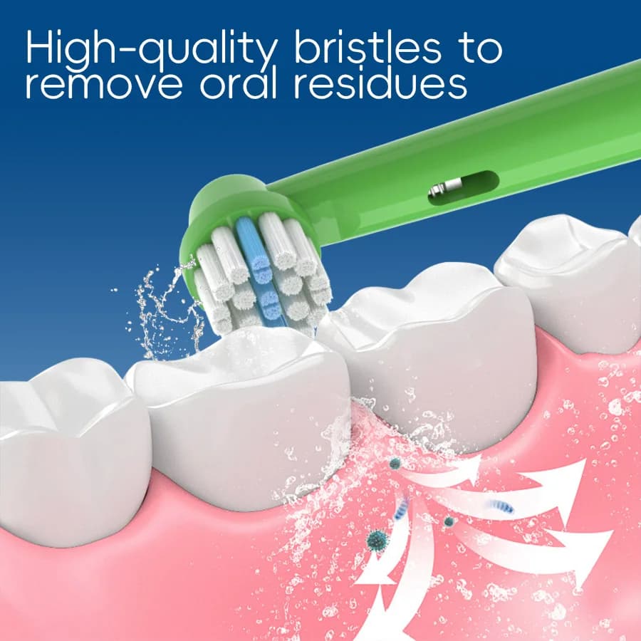 Têtes de brosse à dents électrique de remplacement pour enfants, 4/8 pièces, adaptées aux étapes Ora