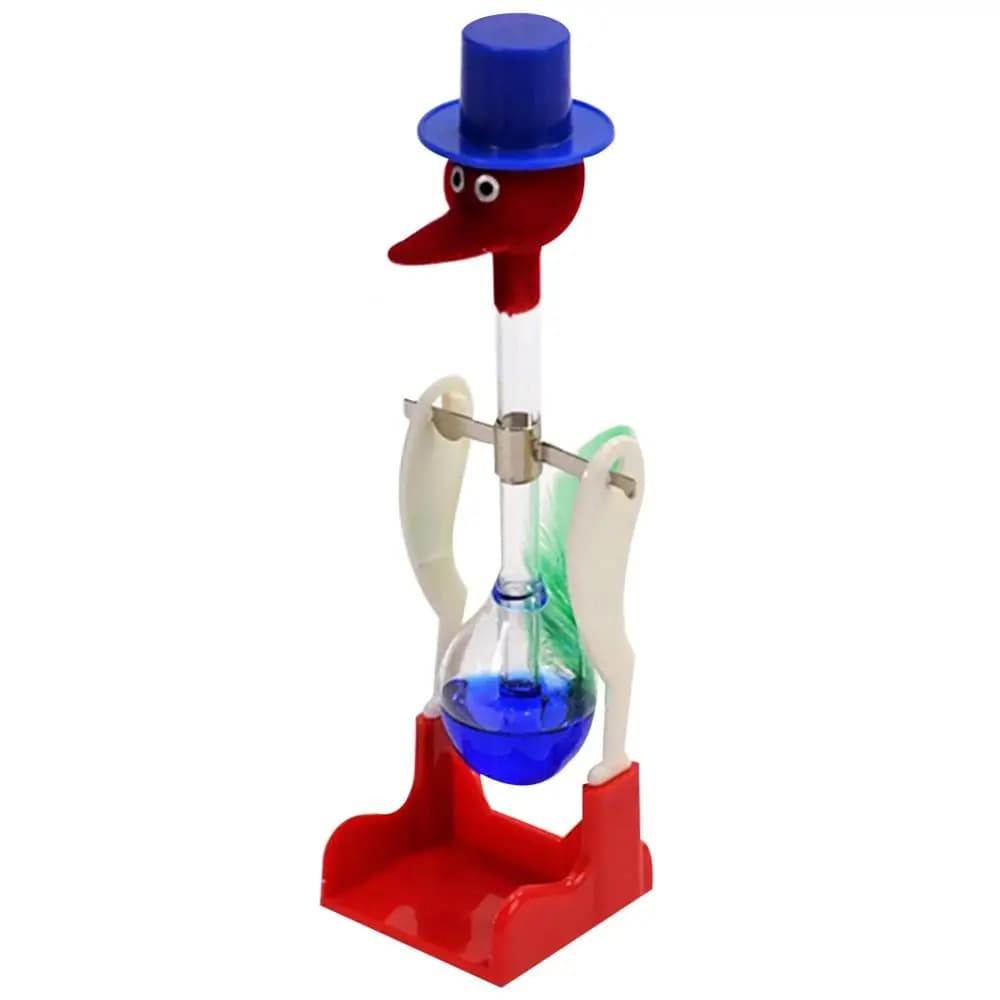 Oiseau à boire sans arrêt, verre à boire liquide, oiseau porte-bonheur, canard, blague magique, joue