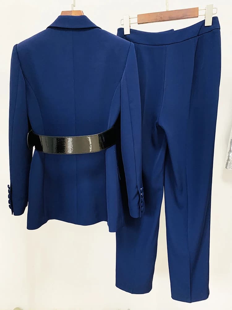 HIGH STREET Nouveauté 2026 Collection Printemps/Été Ensemble de costume de créateur pour femme, Blaz