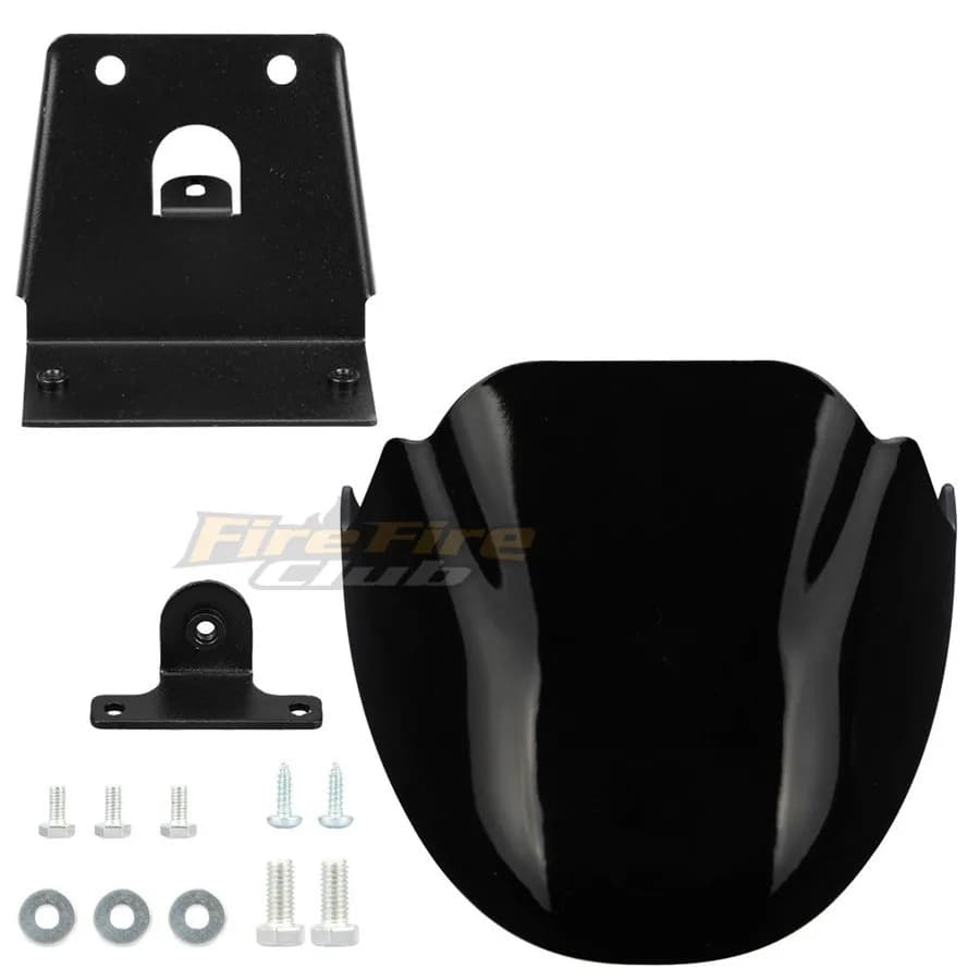 Becquet inférieur avant noir pour moto, garde-boue, carénage de menton pour Harley XL Sportster 883 