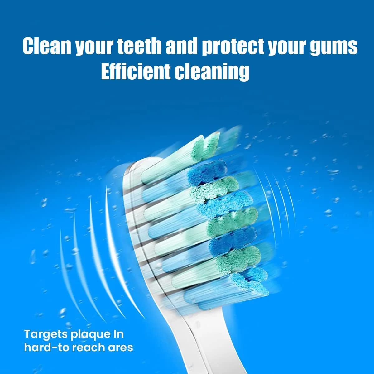 Têtes de brosse de rechange pour brosse à dents électrique Seago/Fairywill, 10 pièces, recharge de b