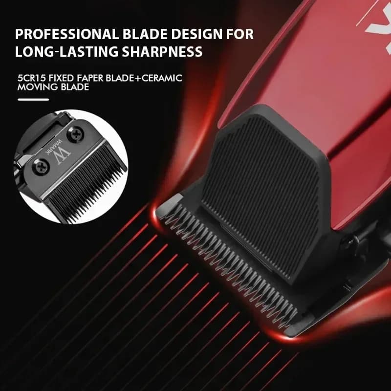 WMARK NG-125 tondeuse à cheveux professionnelle 7500 tr/min tondeuse à cheveux électrique, styliste 