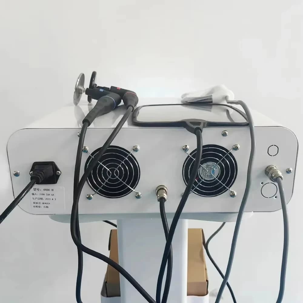 448Khz Tecar CET RET JDM soulagement de la douleur Machine de physiothérapie diatermie corps façonna