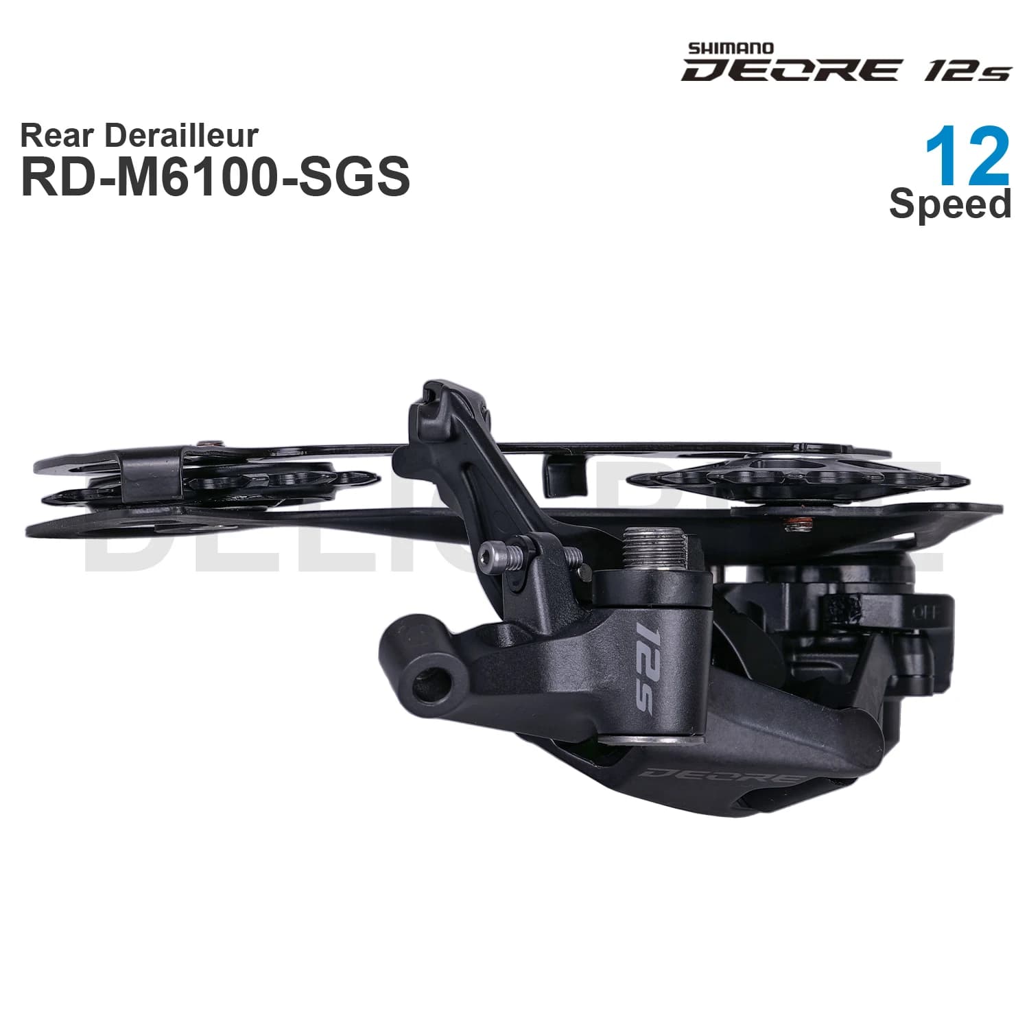 SHIMANO DEORE M6100 12v dérailleur arrière RD-M6100-SGS SHIMANO SHADOW RD +-1x12 vitesses pièces d'o