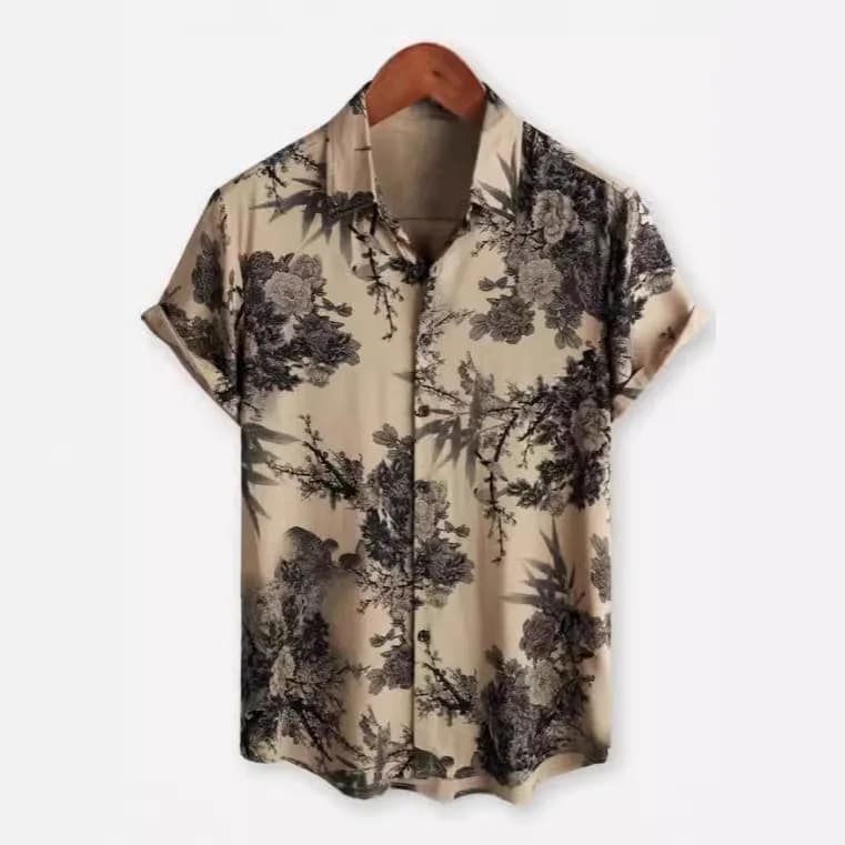 Chemise hawaïenne imprimée en 3D, Station indépendante Amazon, best-seller, col cranté, chemise à ma