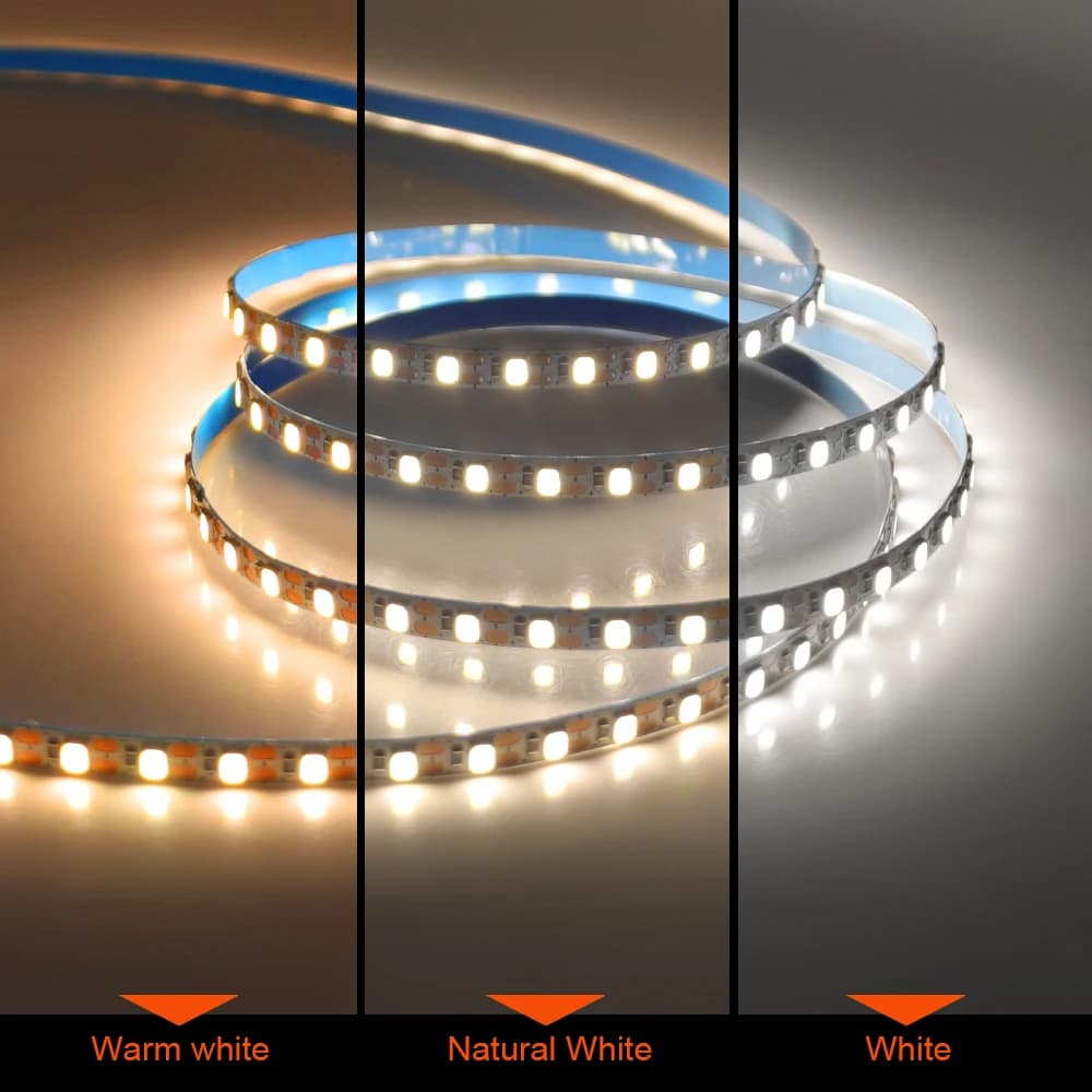 Bande lumineuse LED USB à intensité variable, DC5V, 3MM, 5MM, 8MM, largeur PCB, corde Flexible, 2835