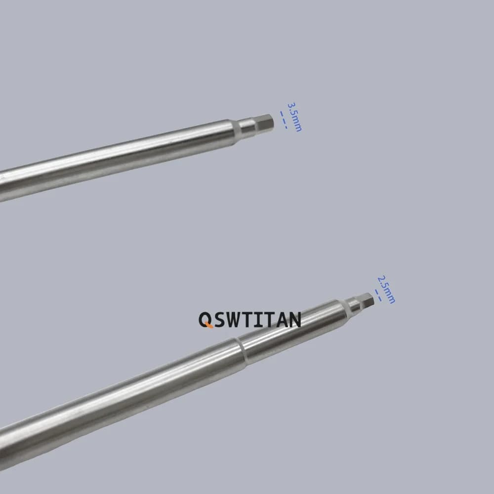 QSWTITTAN – manchons de tournevis, tournevis hexagonal SW2.5 SW3.5, Instruments orthopédiques vétéri
