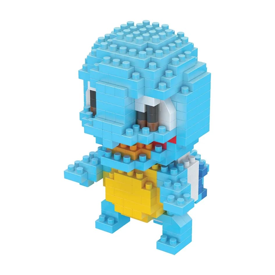 Blocs de construction Pokemon, petit bloc de dessin animé, Pikachu Charizard Eevee Mewtwo, à assembl